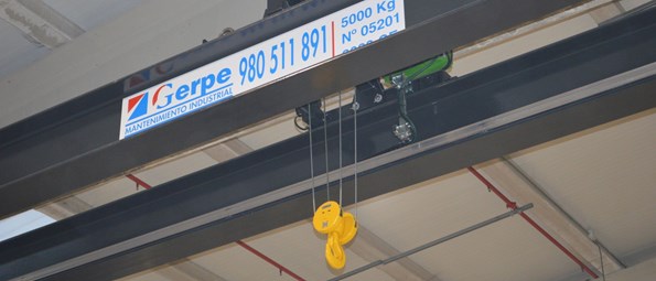 Polipastos cable amarillos
